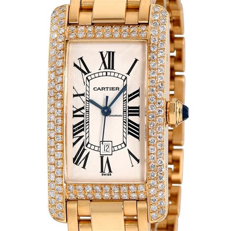 cartier american tank|cartier tank americaine with diamonds.